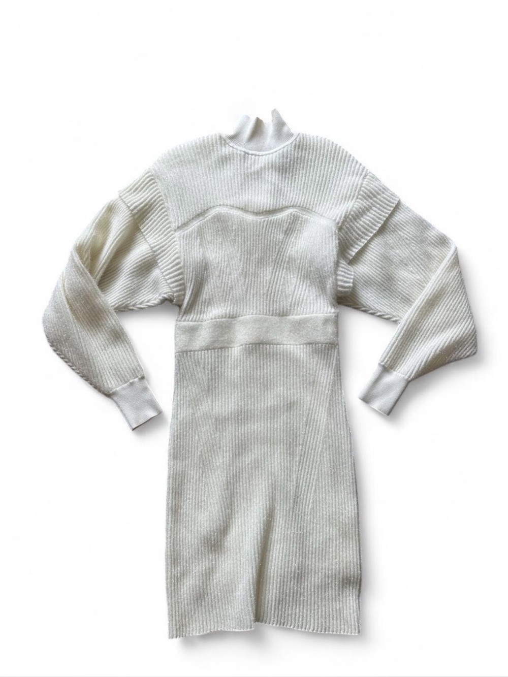 Herve Leger Paris white bodycon dress Size XS #bodycon #party